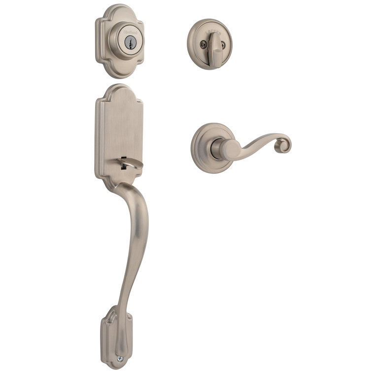 Kwikset Arlington Single Cylinder Handleset with Tustin Lever featuring SmartKey & Reviews Wayfair